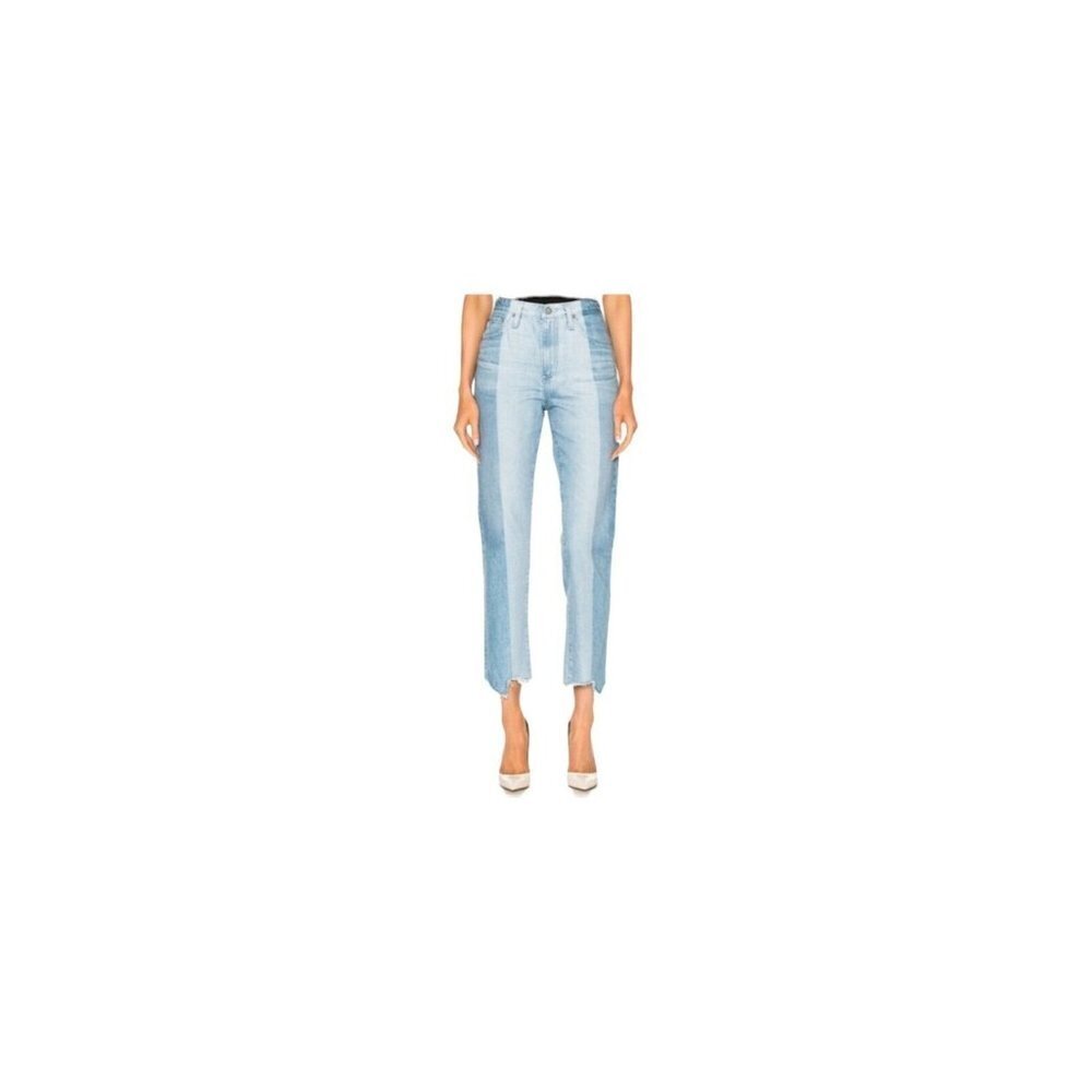 AG Adriano Goldschmied Phoebe Vintage‎ High Rise Jeans 19 Years Splinter SZ 26